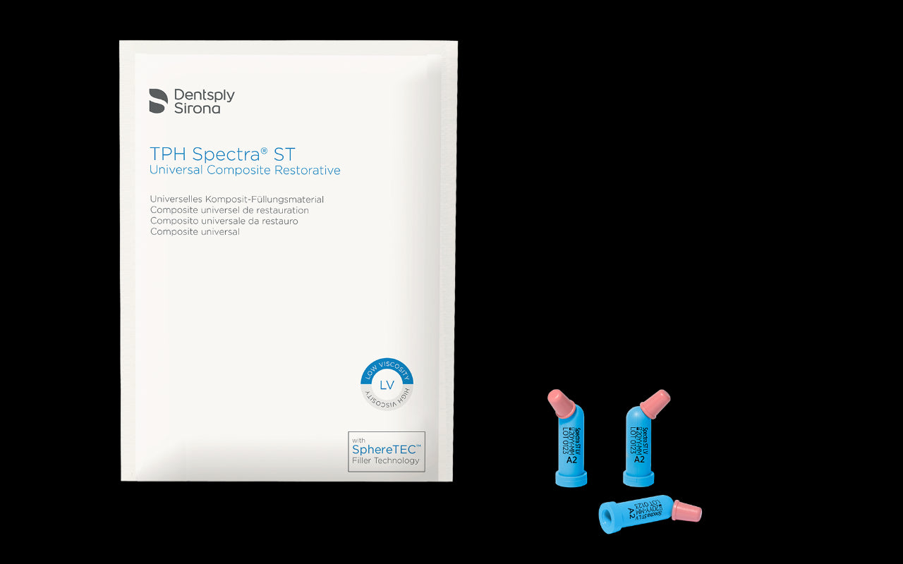 Dentsply Sirona 642221 TPH Spectra ST Low Viscosity Composite Compules 20/Pk A2 Dentsply Sirona 642221 TPH Spectra ST Low Viscosity Composite Compules 20/Pk A2